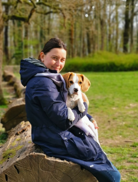 Andrea mit Frida - DO IT 4 DOGS - Hundeschule Saarland
